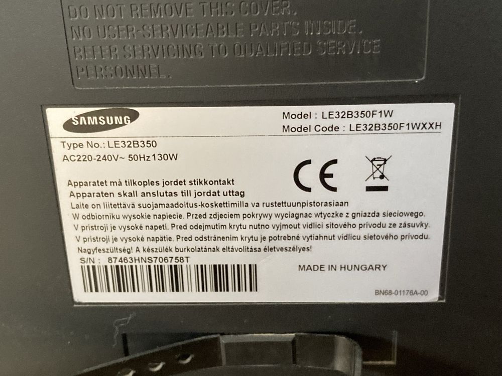 Telewizor TV Samsung LE32B350