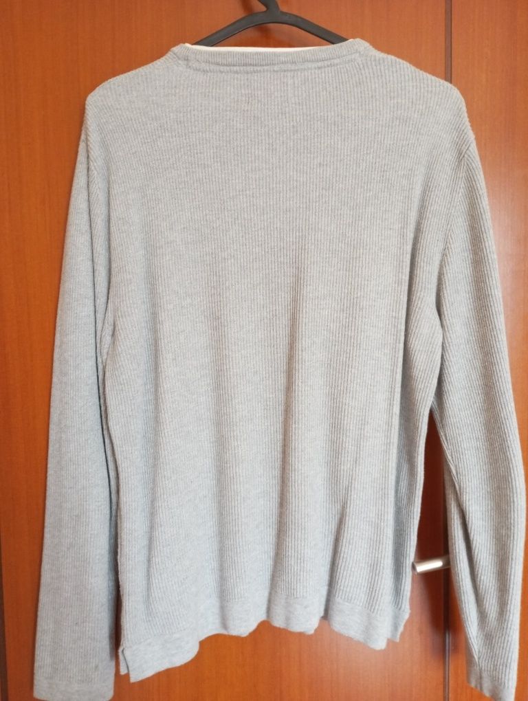 Sweat algodão da Pull&Bear côr cinza