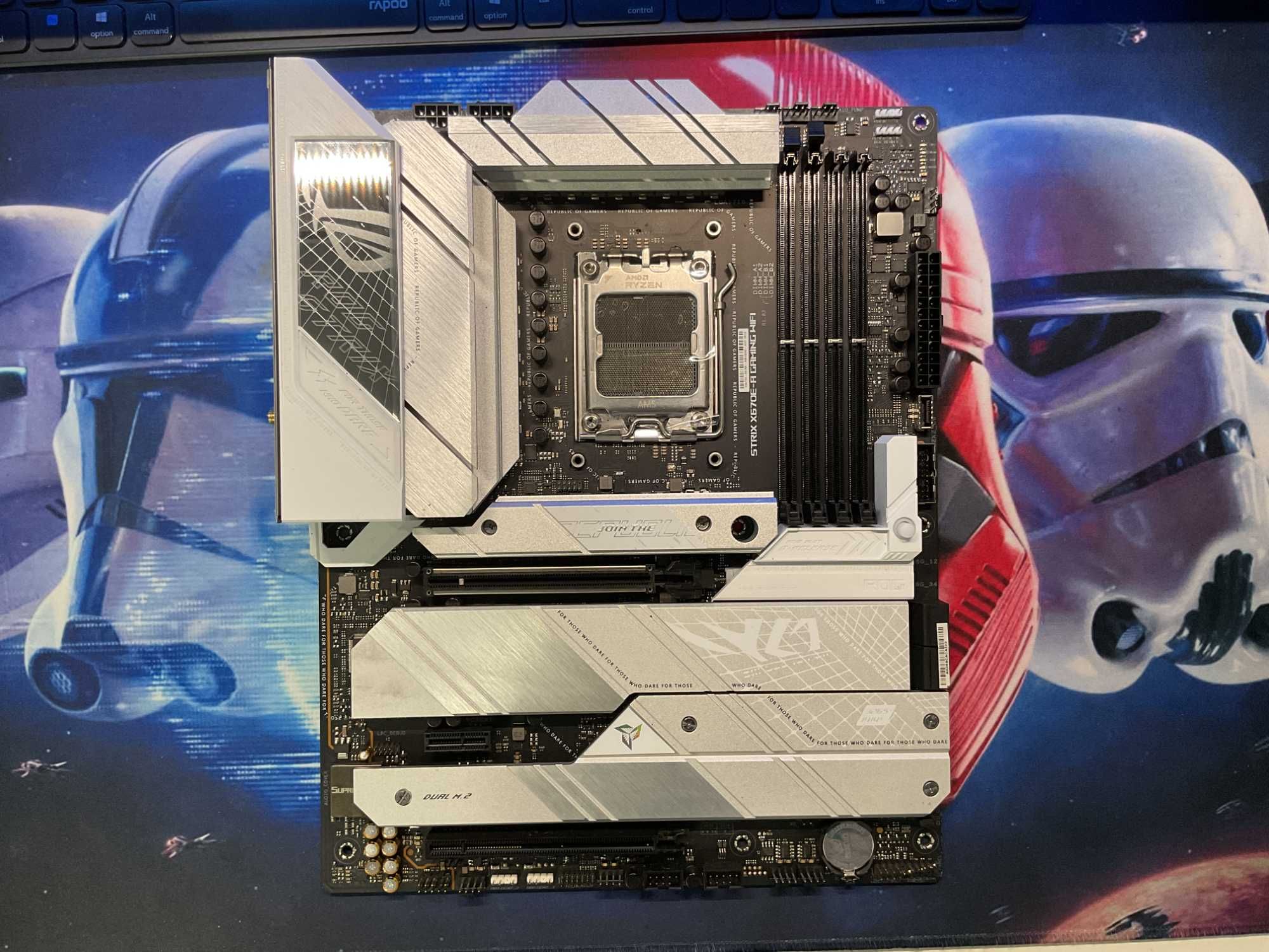 ‼️Материнська плата ASUS ROG Strix X670E-A AM5 DDR5 WiFi Флагман Ціна!
