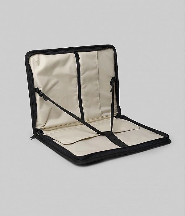 Pokrowiec Ringke Smart Zip Pouch na laptopa do 13'' z podstawką - beżo