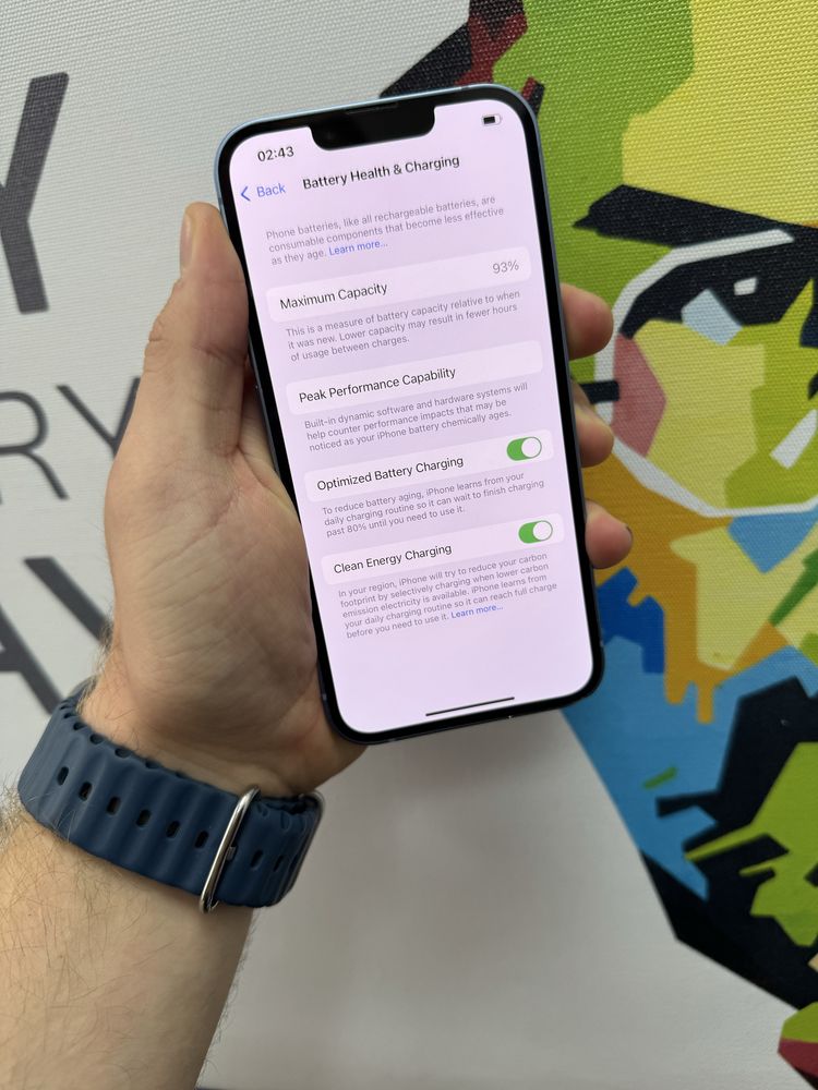 iPhone 14.256Gb Never lock Blue