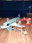 Lego Duplo samolot Jumbo Jet 5595 plus lotnisko