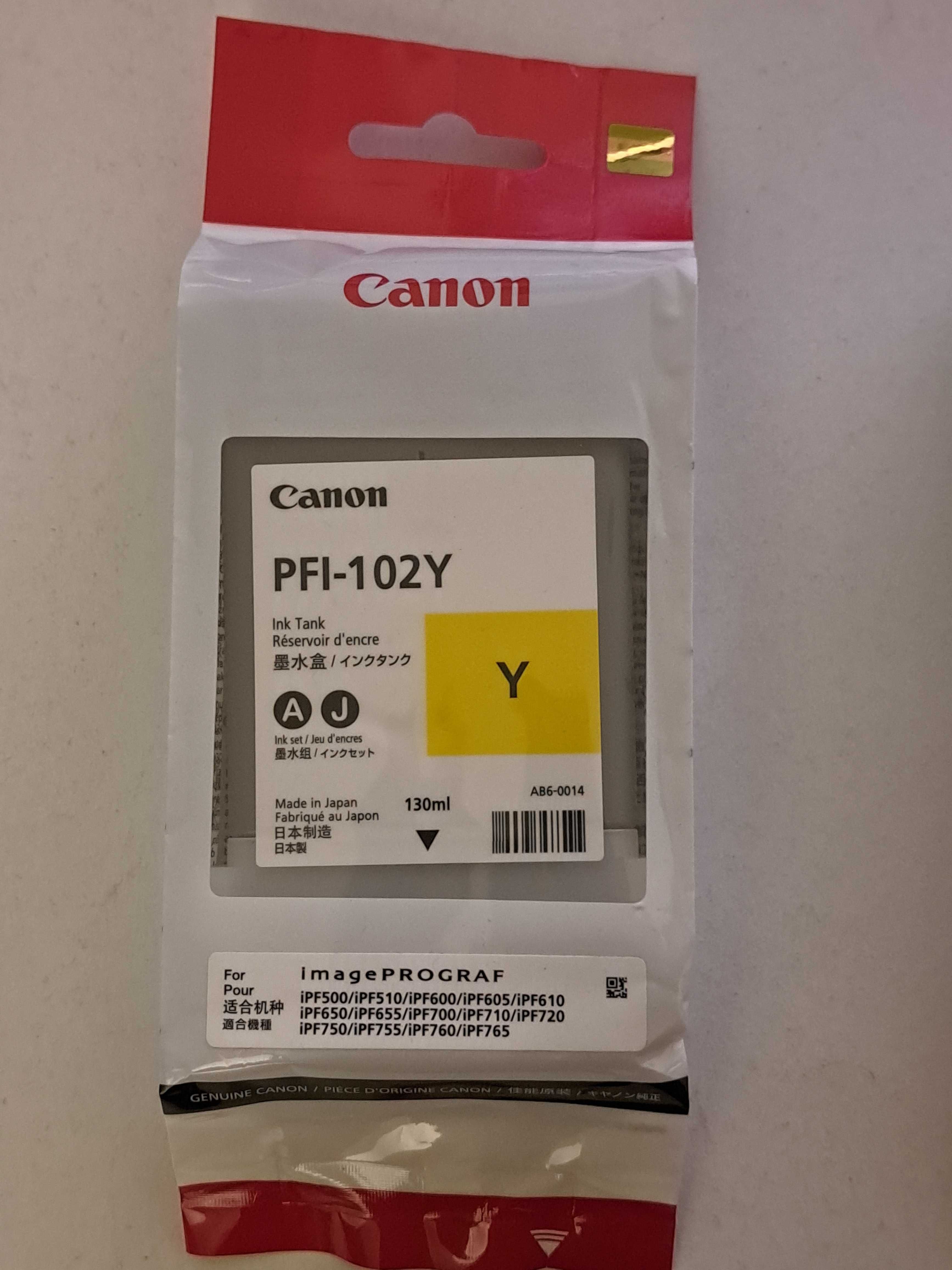 Tusz Canon PFI-102BK oryginalny