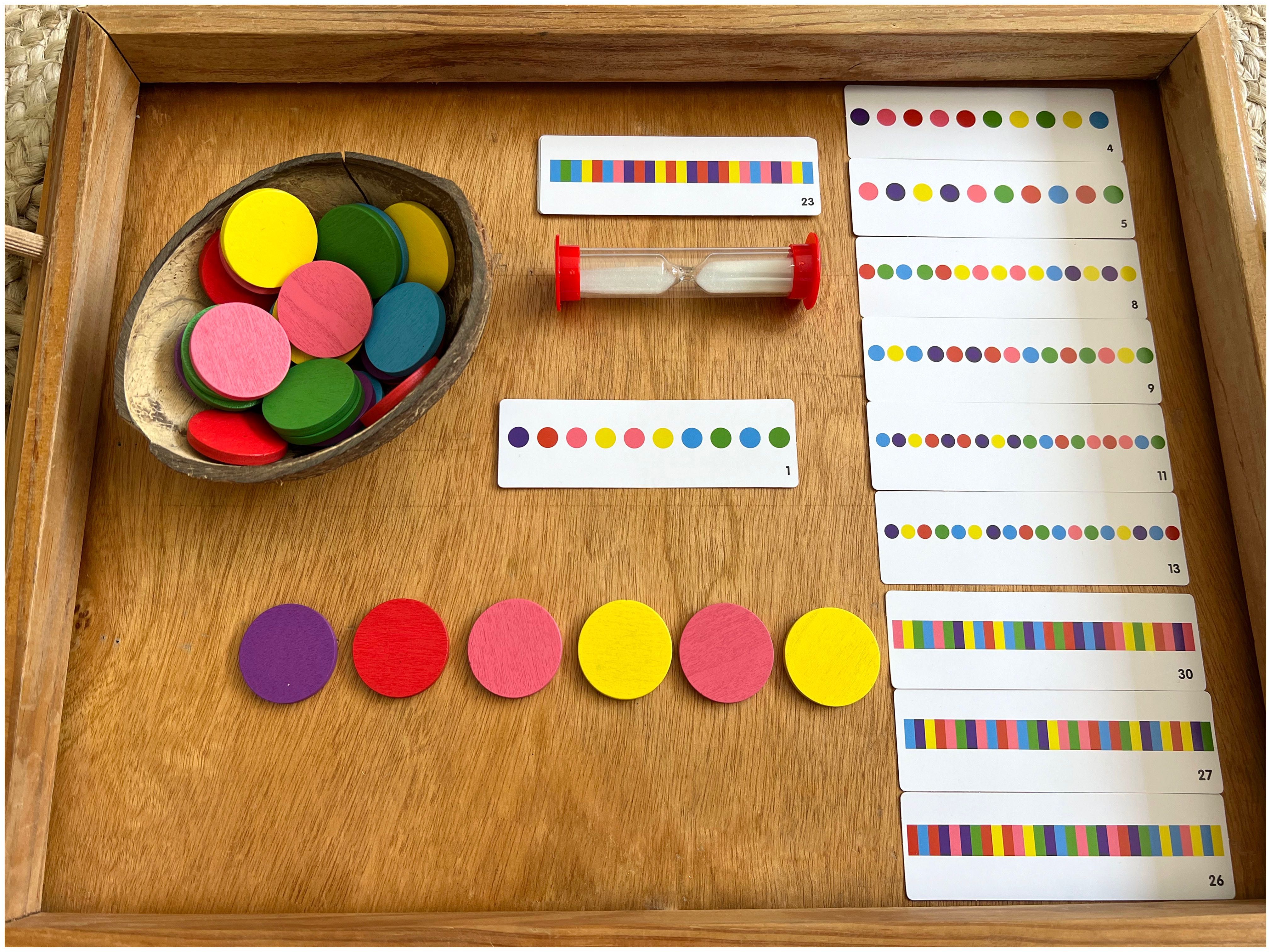 Jogo das Cores - Montessori