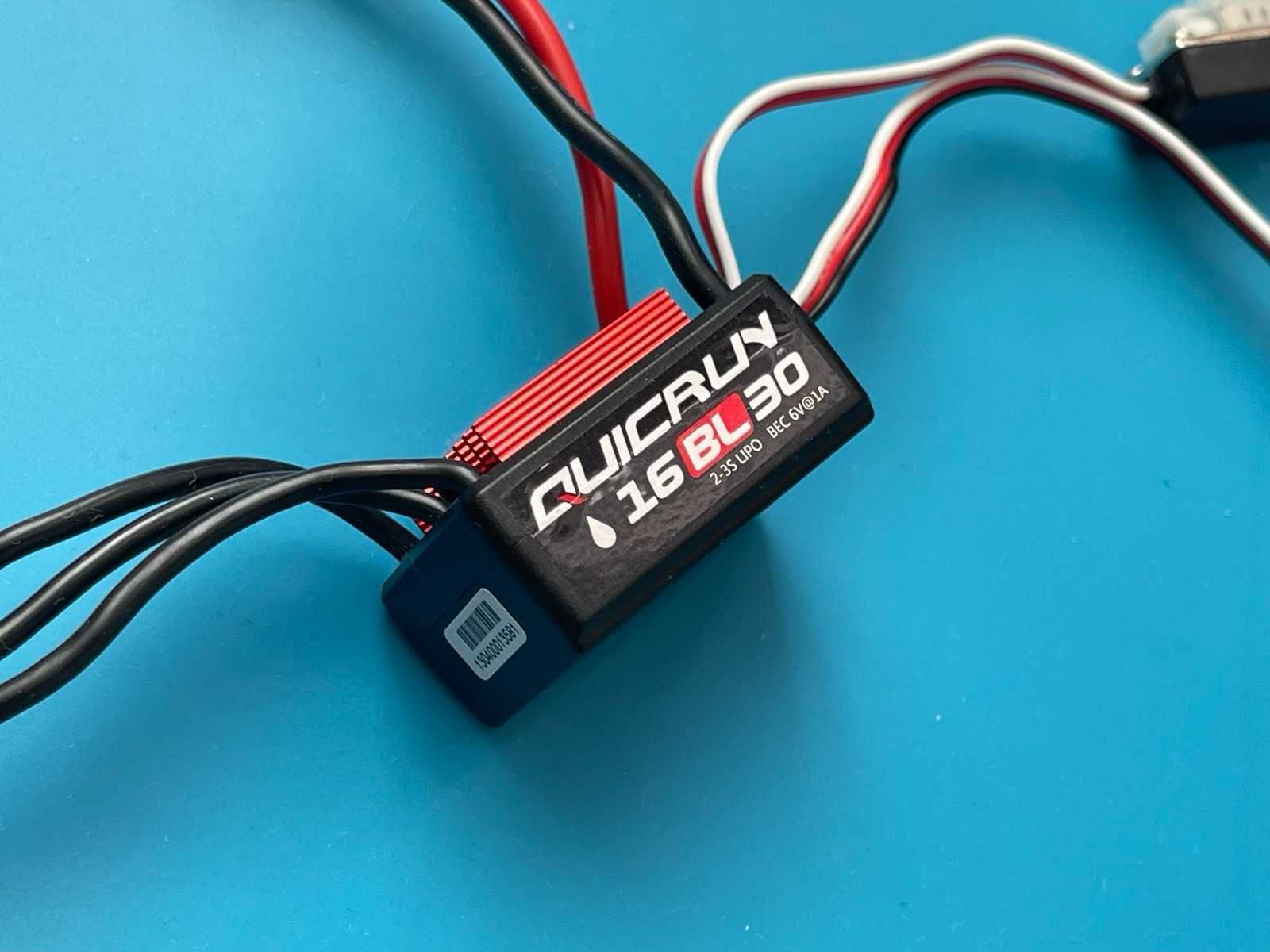 ESC HOBBYWING QUICRUN WP 16BL30 регулятор для RC 1/18 - 1/12 масштабу