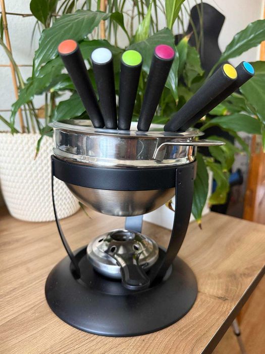 Zestaw do fondue serowego lub czekoladowego