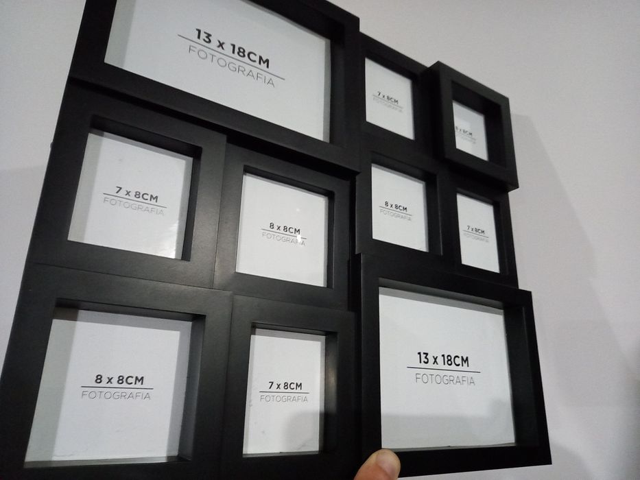 Multimoldura preta - Como Nova, nunca usada