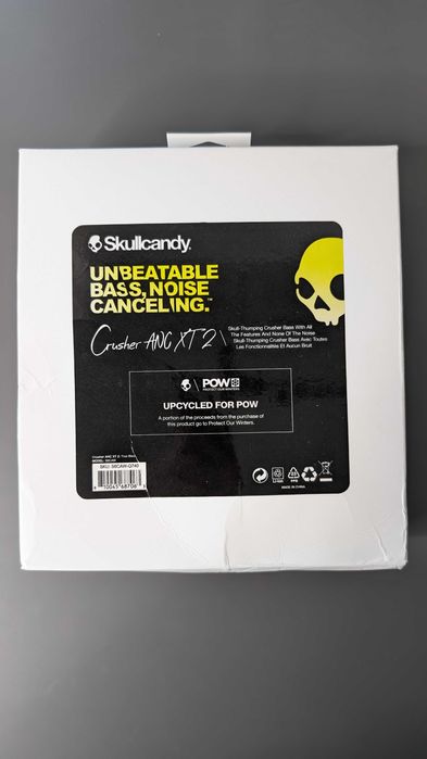 Skullcandy Crusher ANC 2 — нові, бас + ANC, терміновий продаж