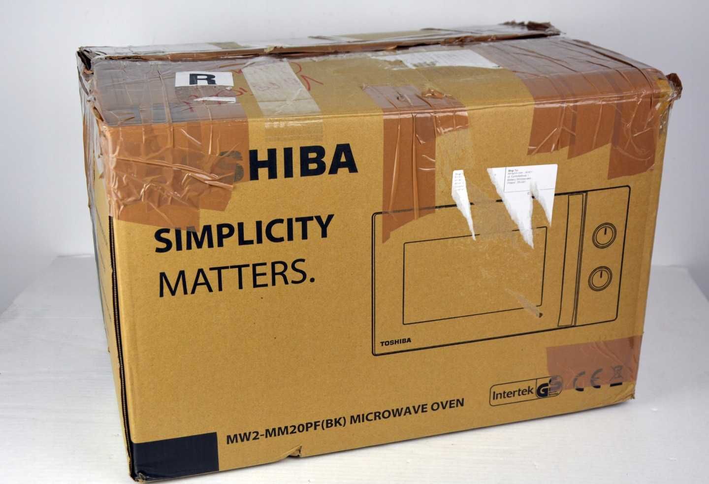 Kuchenka mikrofalowa wolnostojąca Toshiba MW2-MM20PF BK
