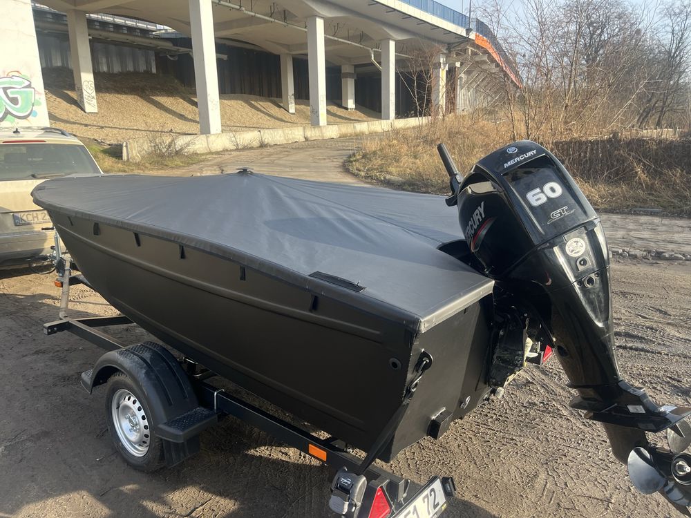 King boats 430 lodz aluminiowa rumpel