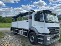 Mercedes-Benz AXOR 1829L  Budowlany skrzyniowy palety dźwig