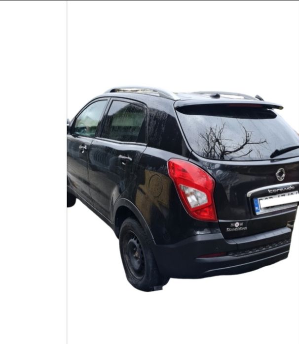 Błotnik tył SSANGYONG KORANDO 2017 prawy lewy dach Ćwiartka W CAŁOŚCI