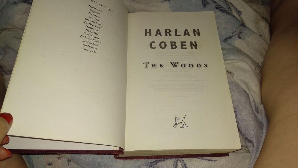 книжка английский язык The Woods Harlan Coben