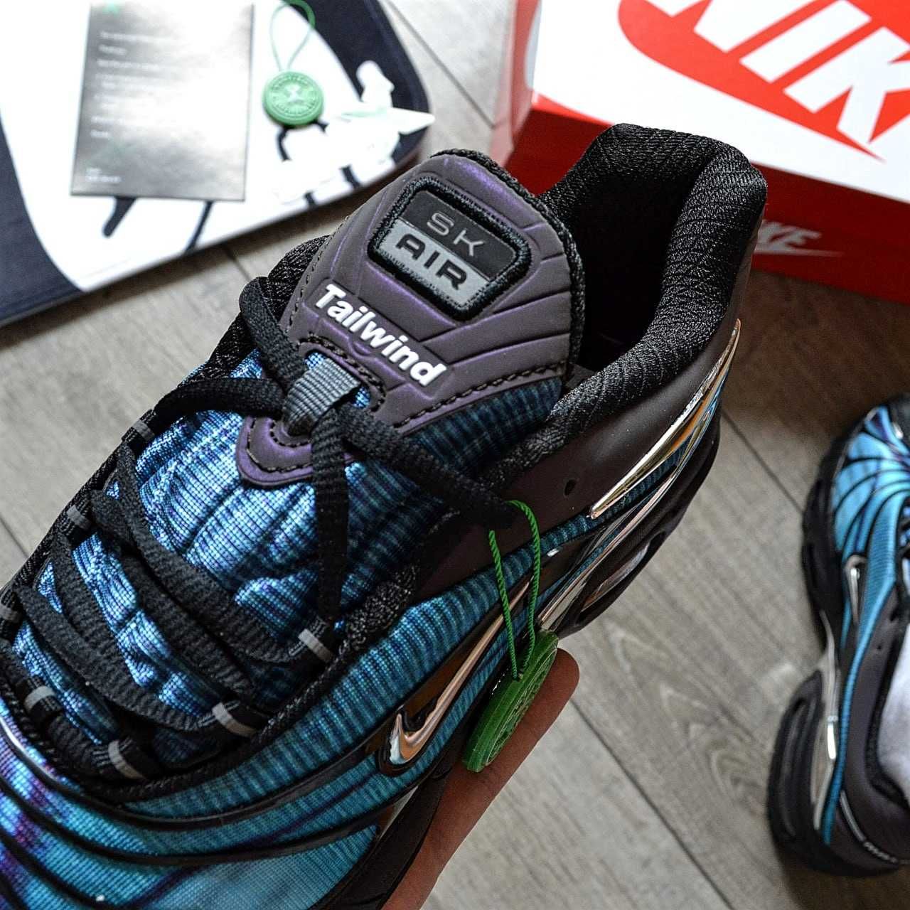 Чоловічі кросівки Skepta x Nіке Air Max Tailwind 5 блакитний 0625 ТОП