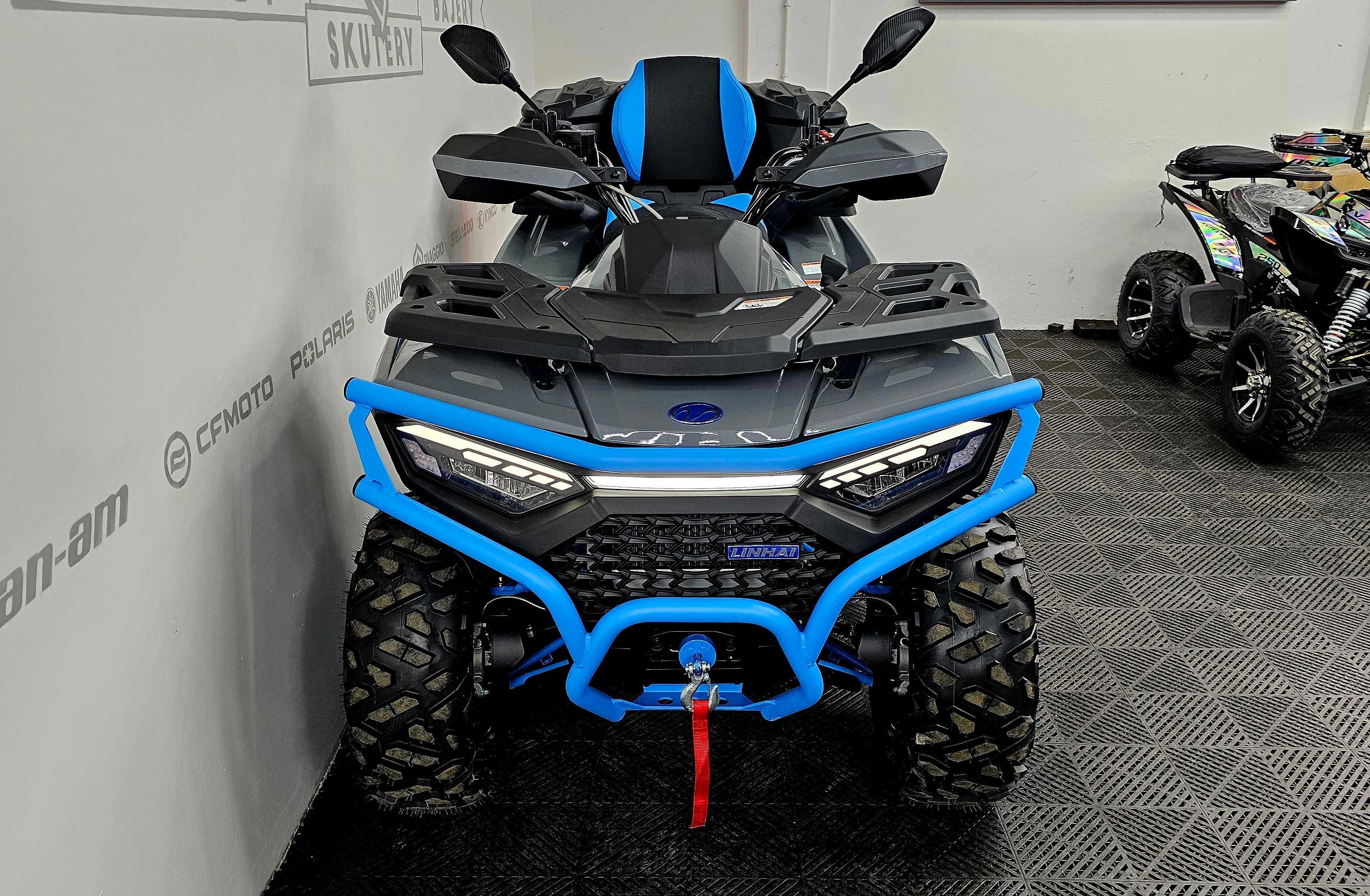 LINHAI LANDFORCE 650 PRO Gazowe Zawieszenie Beadlock Zderzaki SPRAWDŹ!
