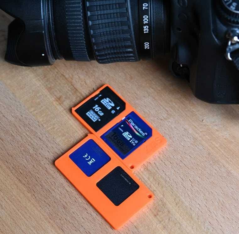 Органайзер для SD-карт Flip & Clip micro