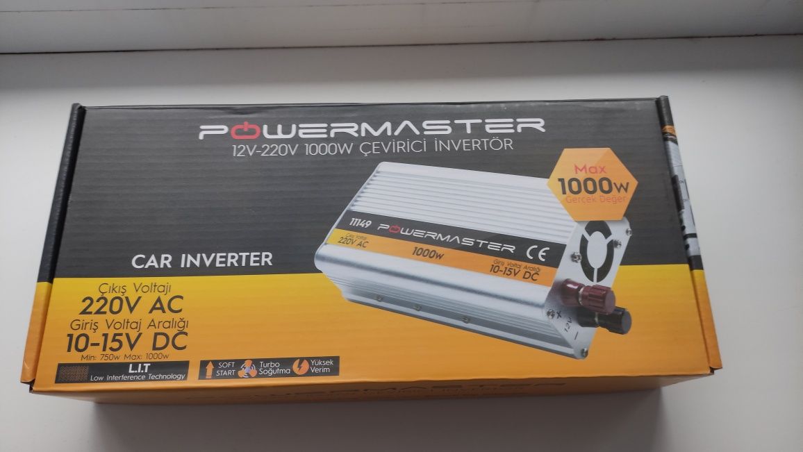 Інвертор 1000 Powermaster