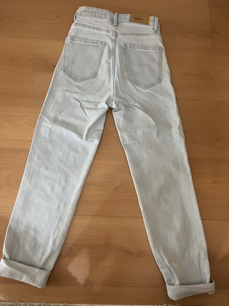 Calças de ganga Mom Slim