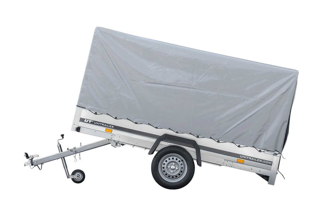 Przyczepka samochodowa GARDEN 264 KIPP 264x125 stelaż H1100 pokrowiec