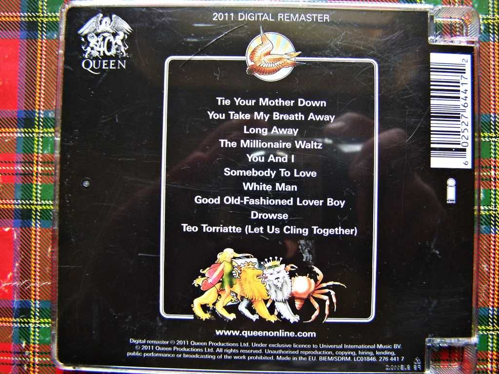 QUEEN -A Day At The Races 40 Anniversary N/Mint !!!