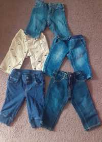 Zestaw spodni jeansowych 3-12 mcy