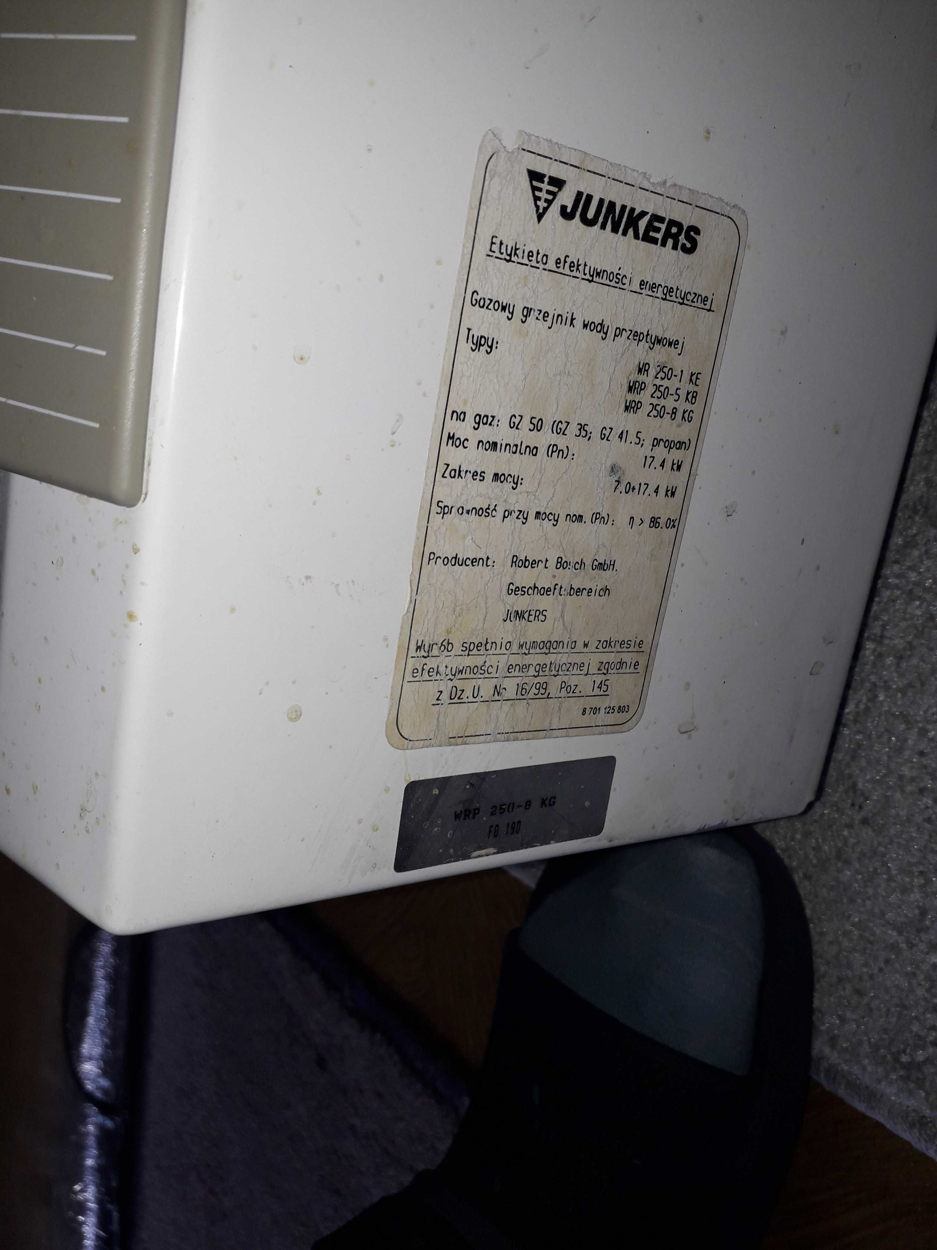 Piecyk Junkers  WRP 250-8KG +  na części