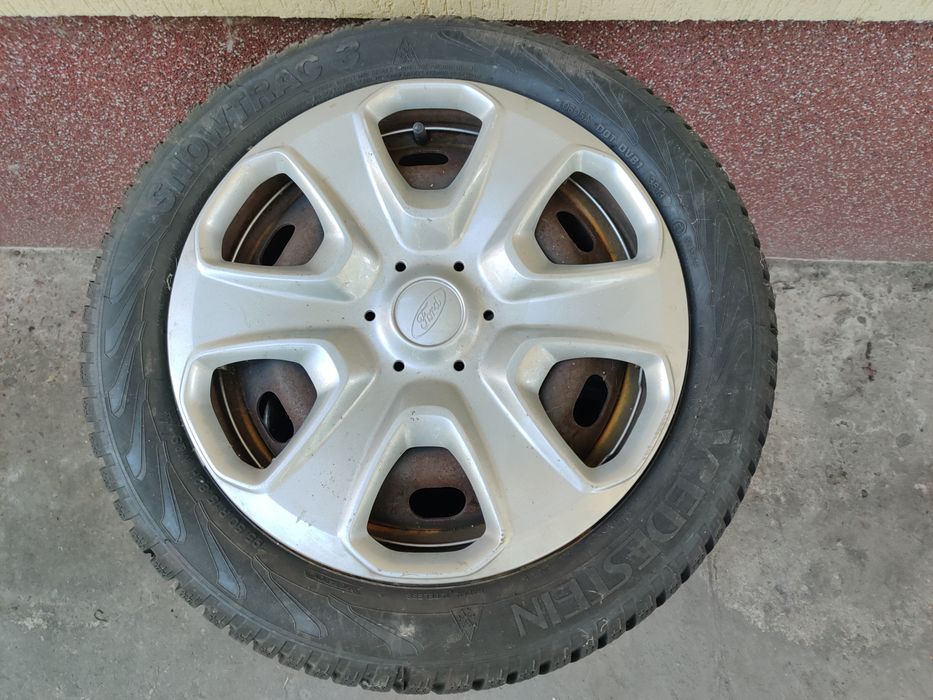 Колёса шины 7,5мм зима VREDESTEIN 195/50R15 + диски Ford Fiesta