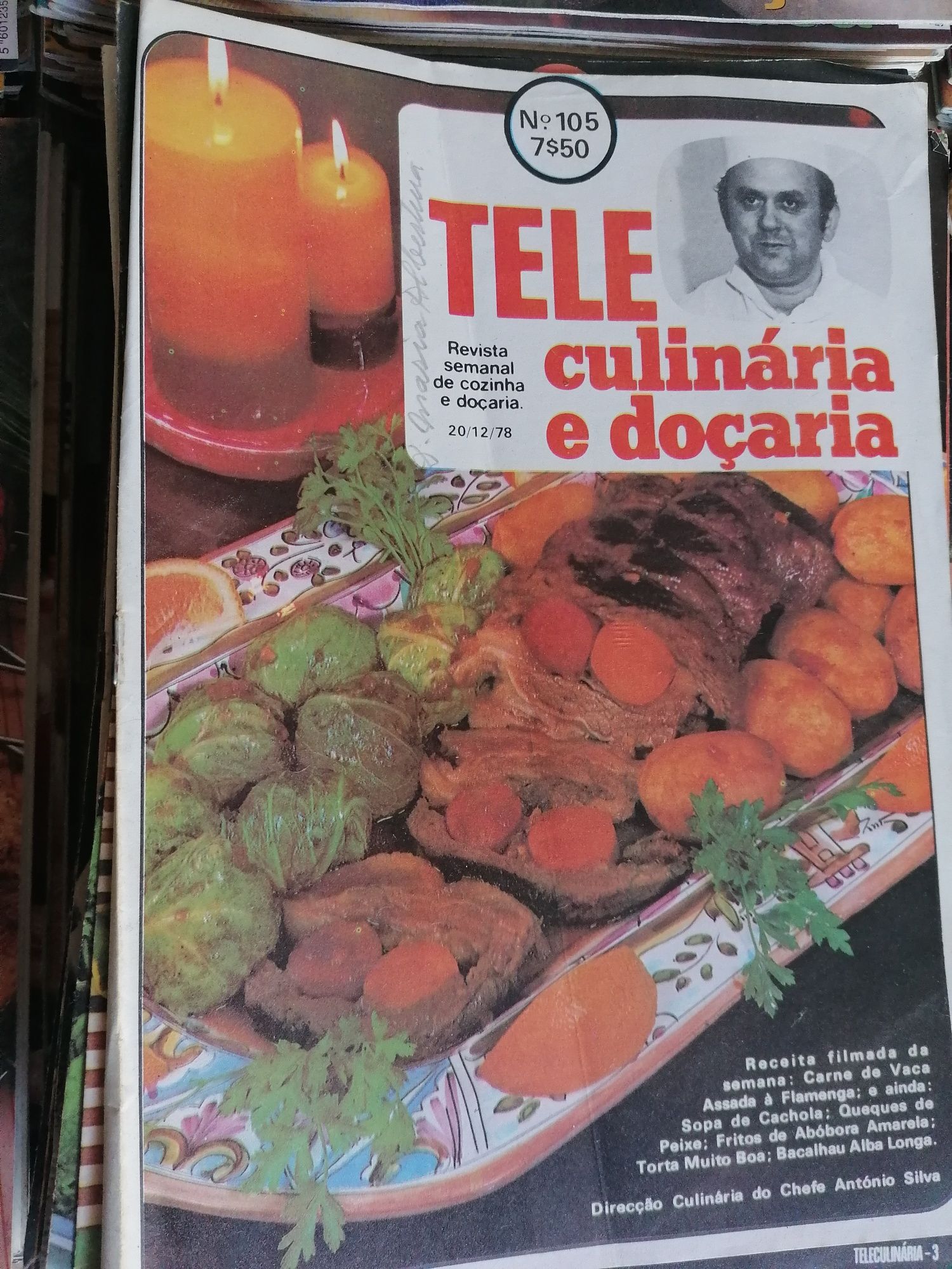 Coleção tele culinária revistas Possiblidade de entrega