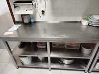 Bancada inox usada