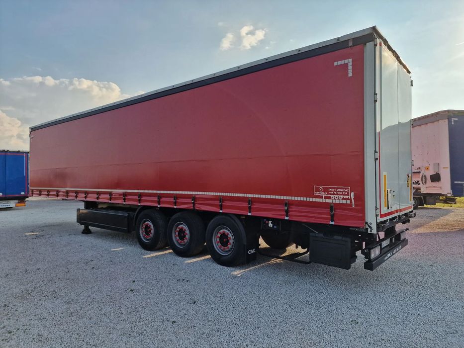 Fliegl 2020 FIRANKA STANDARD - SAF - OŚ PODNOSZONA - ŁADNA!  naczepa CIMC 2020