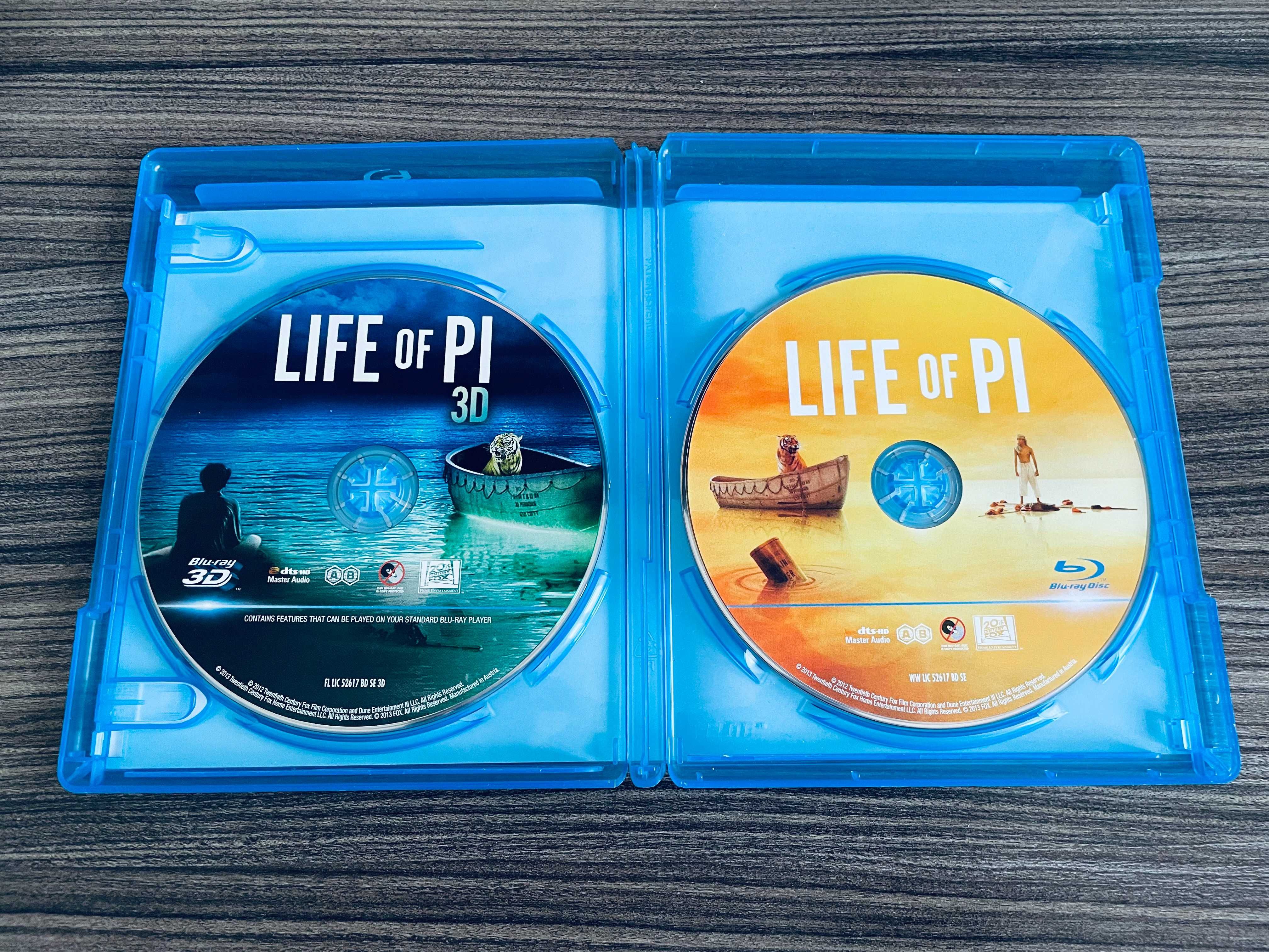 Życie Pi (Life of Pi) 2D + 3D Bluray - polski dubbing