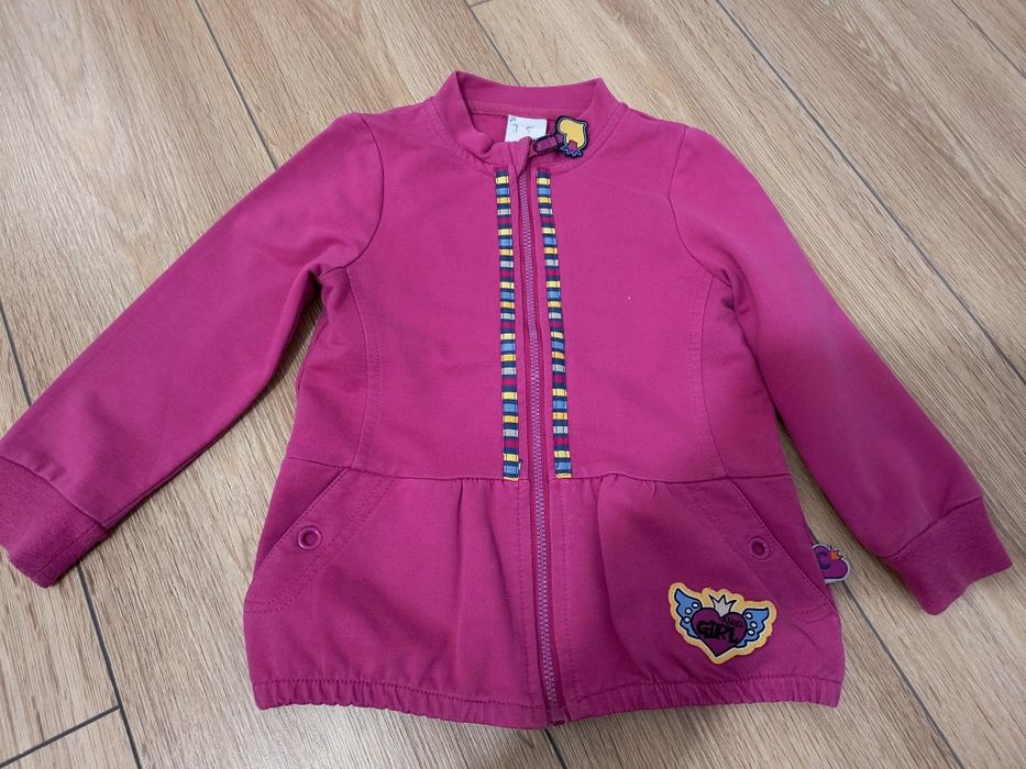 Zestaw dwóch bluz dla dziewczynki roz. 98