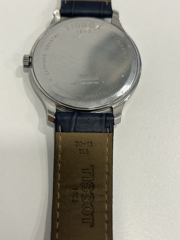 Relógio Tissot azul