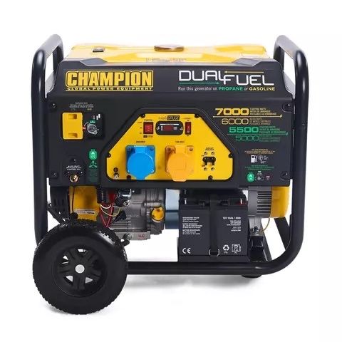 Двопаливний генератор Champion 7000 W CPG7500E2-DF