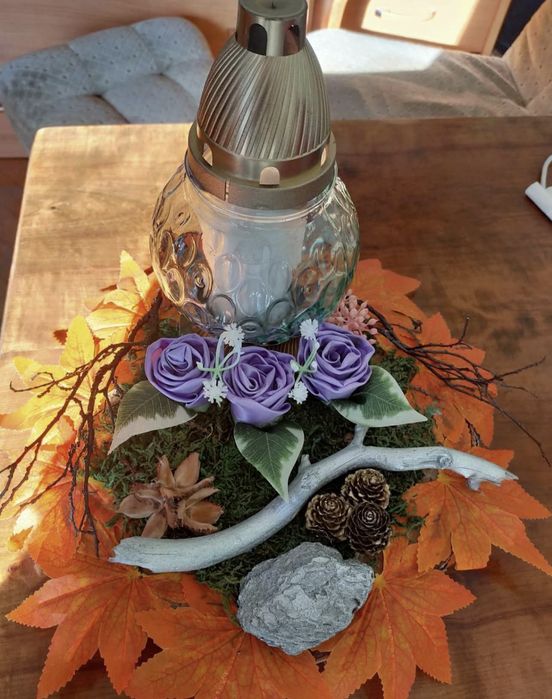 Stroiki na cmentarz (do każdego stroika znicz gratis)świątecze,