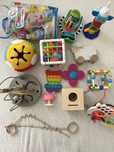 Zestaw zabawek dla niemowlaka clementoni little dutch fat brain toys