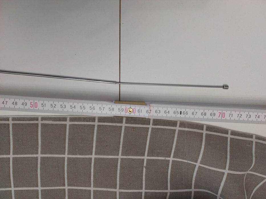 Antena radiowa PRL teleskopowa