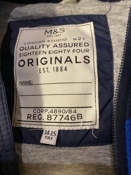 Жилетка M&S, Англія,