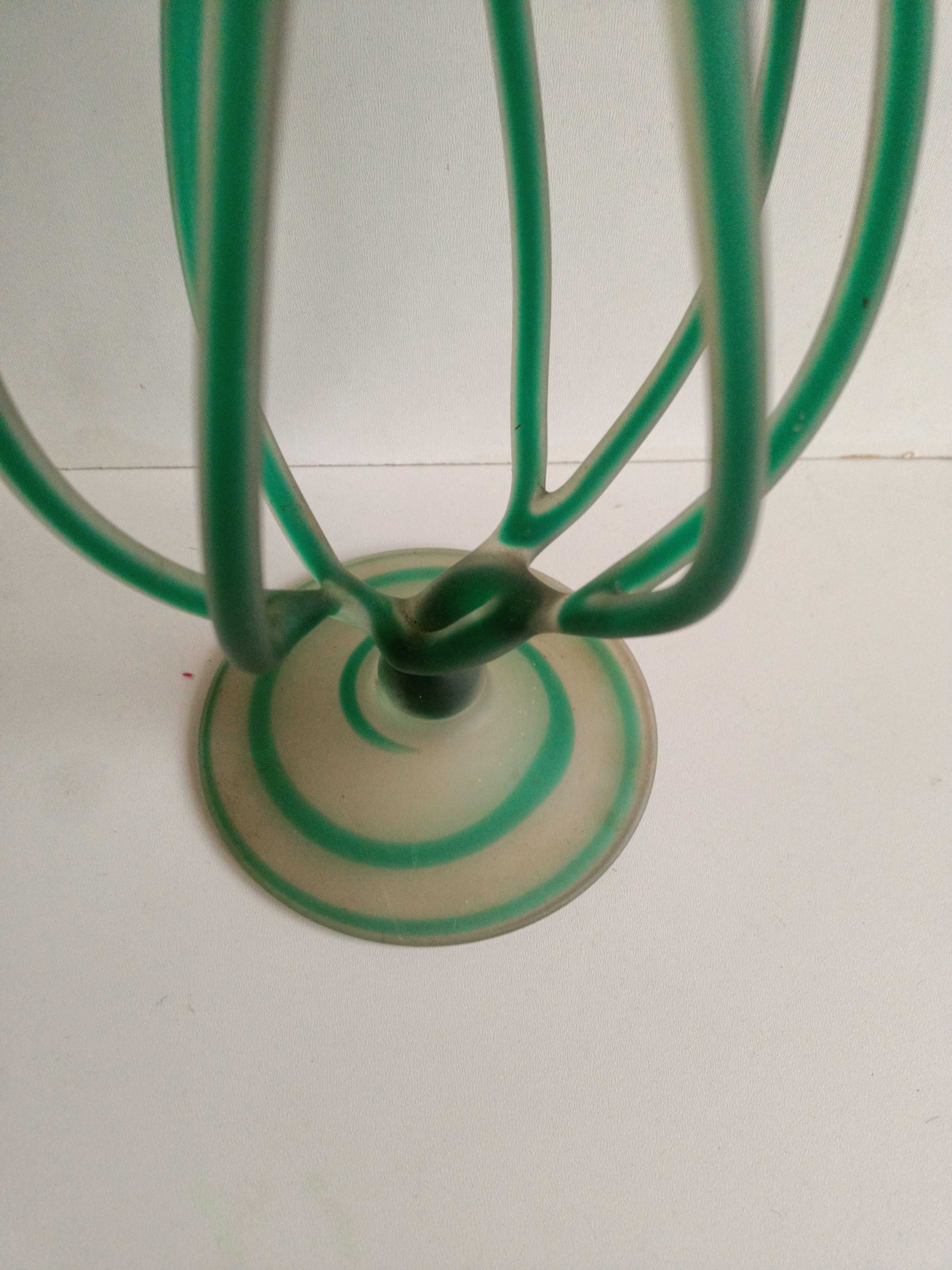 Meduza szkło z huty Jozefina Krosno vintage PRL