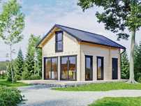 Drewniany domek letniskowy JAN III 65 + 27 M2