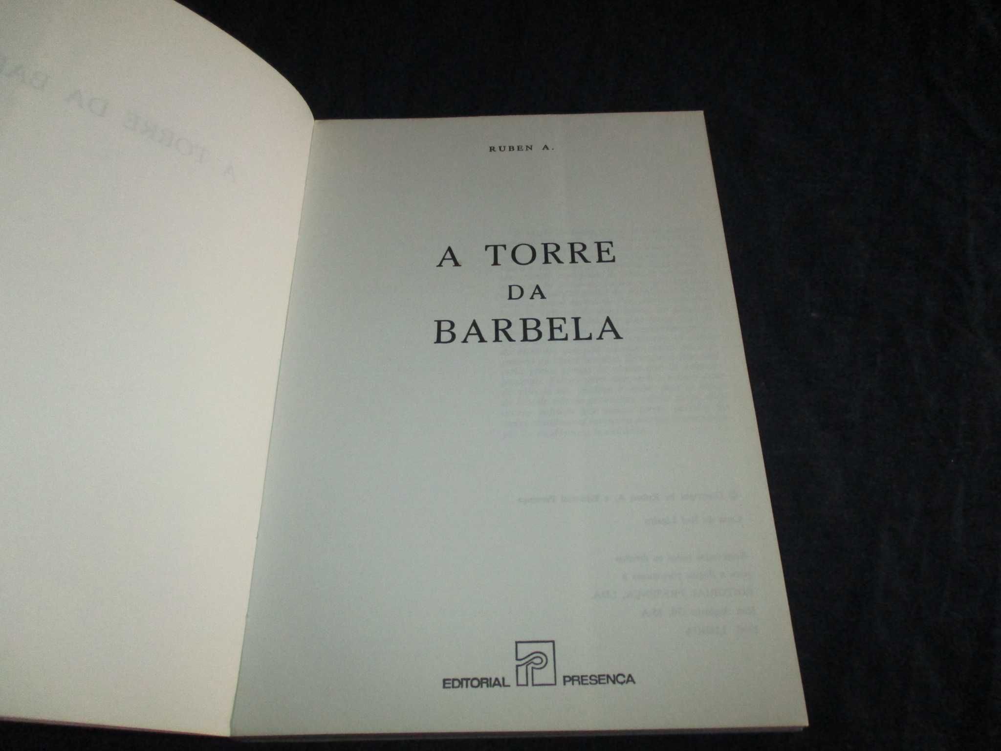 Livro A Torre de Barbela Ruben A.