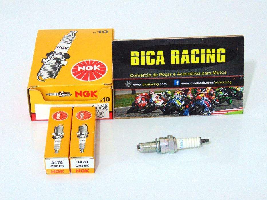 Velas NGK OEM ou irridium Honda Kawasaki Suzuki Yamaha Aprilia Bmw Ktm