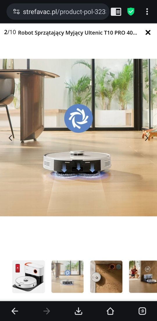 Robot sprzątający T10 PRO