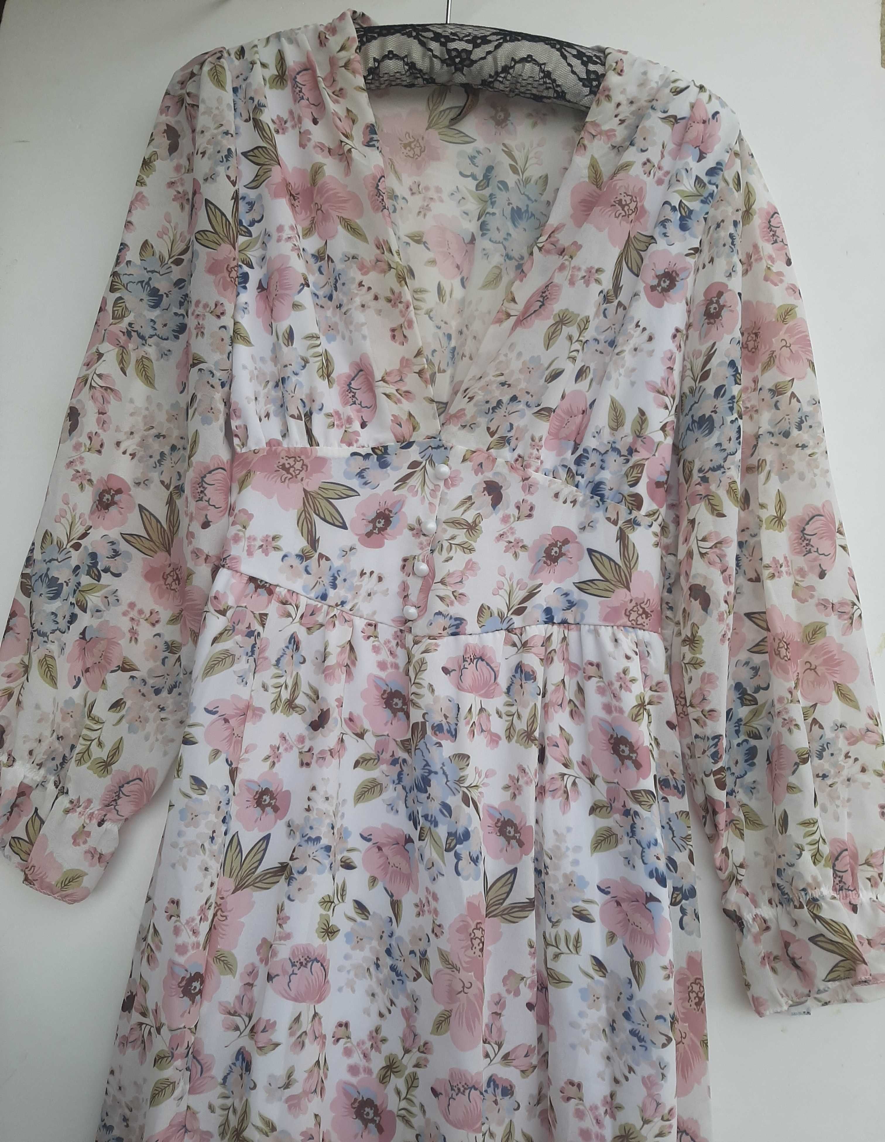 Piękna długa sukienka Newcollection S