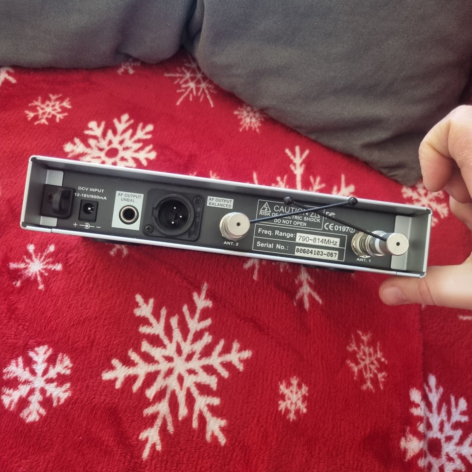DAP-Audio ER-1193 Odbiornik mikrofon bezprzewodowy