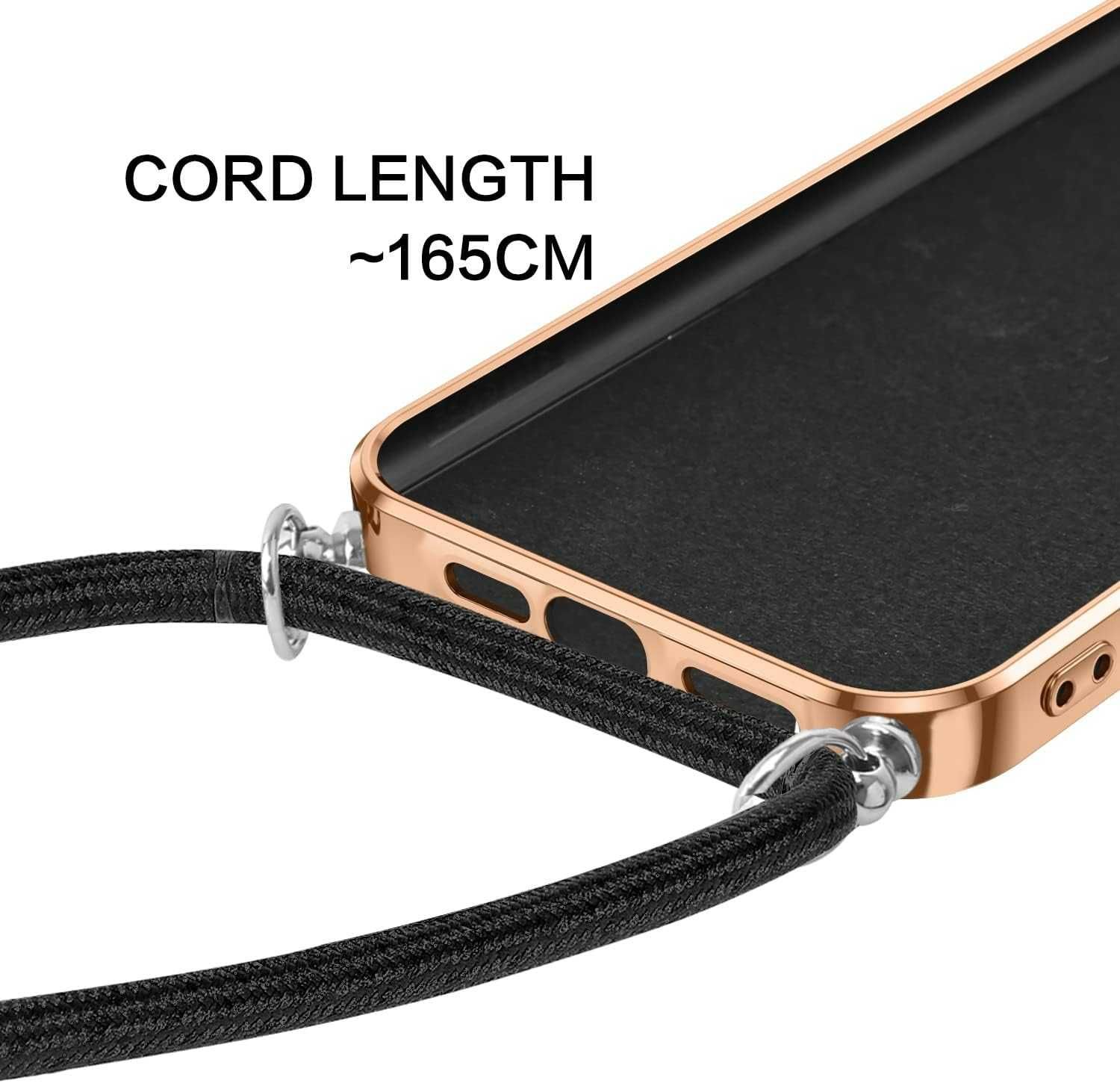 Case Etui Futerał Iphone 14 Pro Max ze sznurkiem z uchwytem do Auta