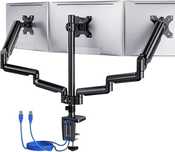 Uchwyt do monitora biurkowego ErGear EGTS5B do 3 ekranów od 13-27''