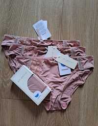 3x Majtki damskie Atlantic bikini, rozmiar S, mikrofibra,