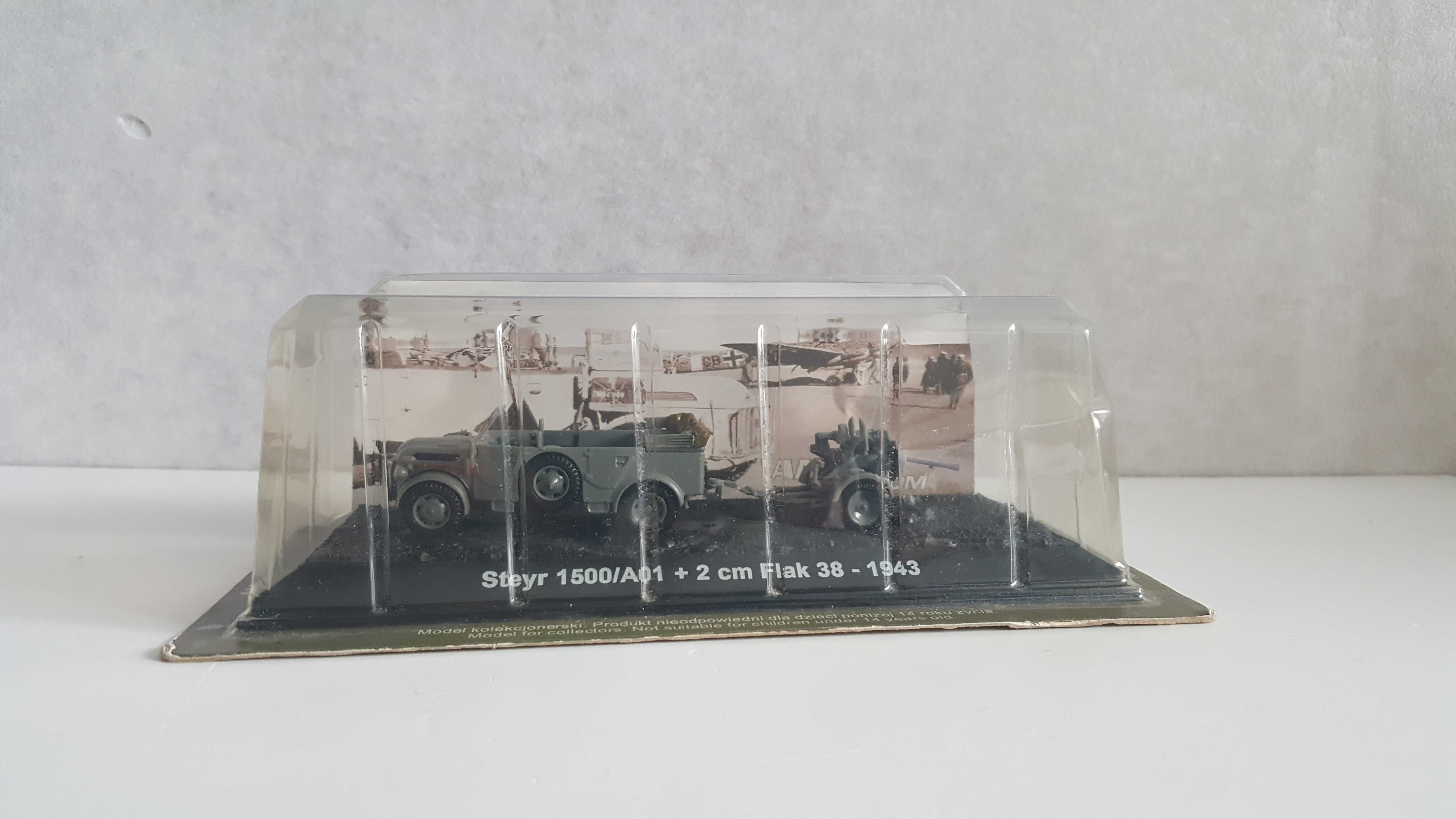 Steyr 1500/A01 skala 1:72 - czołgi, pojazdy wojskowe, wozy bojowe