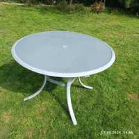 Stół okrągły aluminiowy